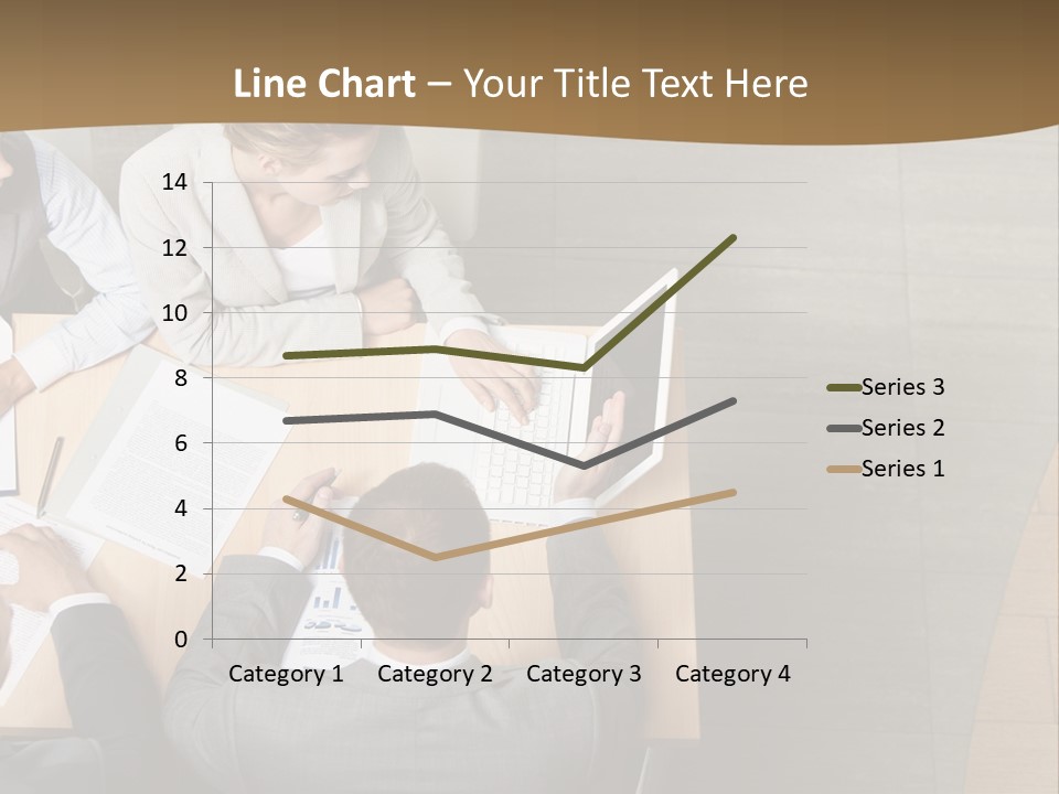 Colleague Young Meeting PowerPoint Template