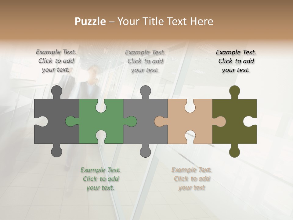 Group Executive Team PowerPoint Template