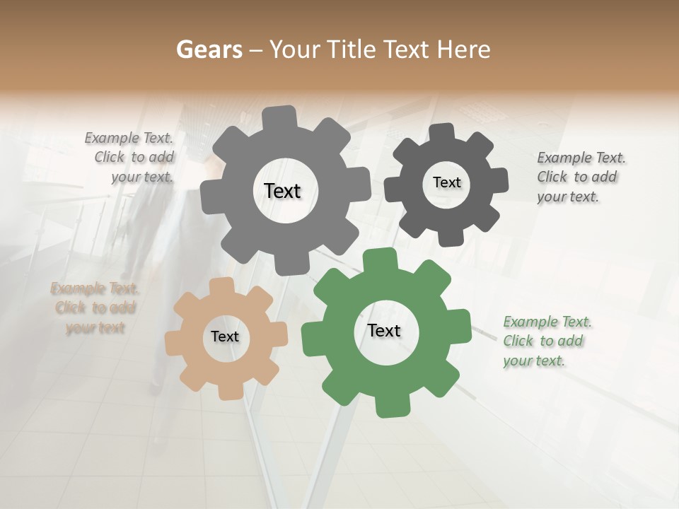 Group Executive Team PowerPoint Template