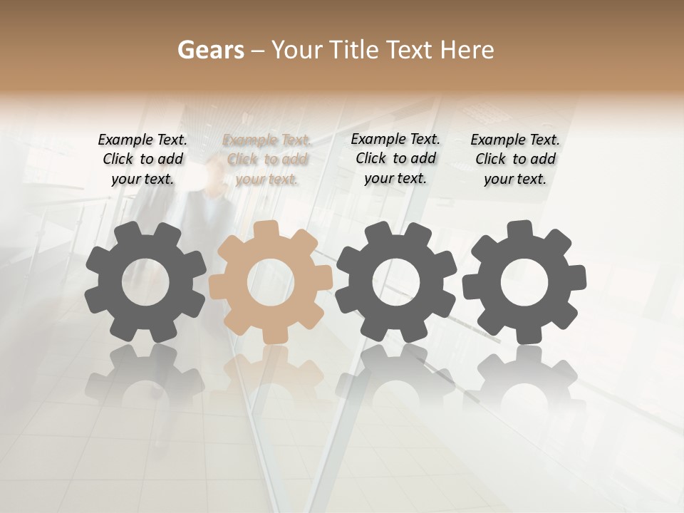 Group Executive Team PowerPoint Template