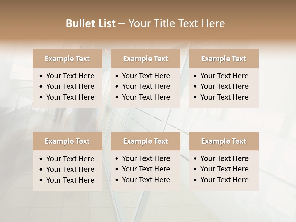 Group Executive Team PowerPoint Template