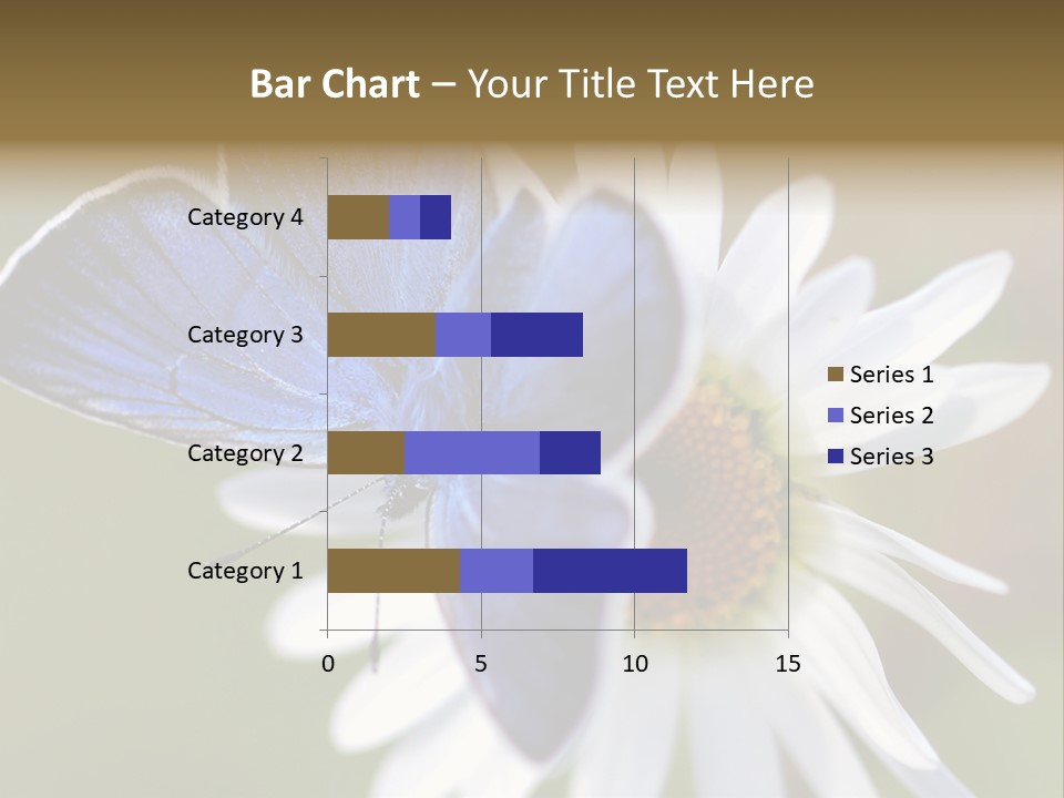 Closeup Botany Rain PowerPoint Template