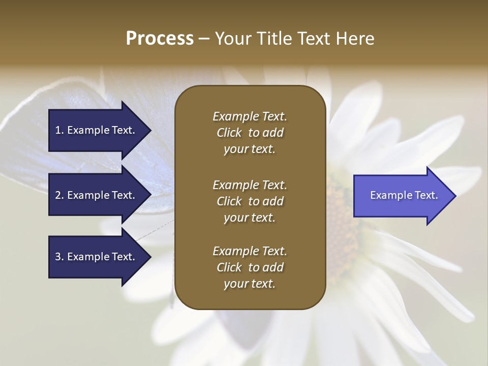 Closeup Botany Rain PowerPoint Template