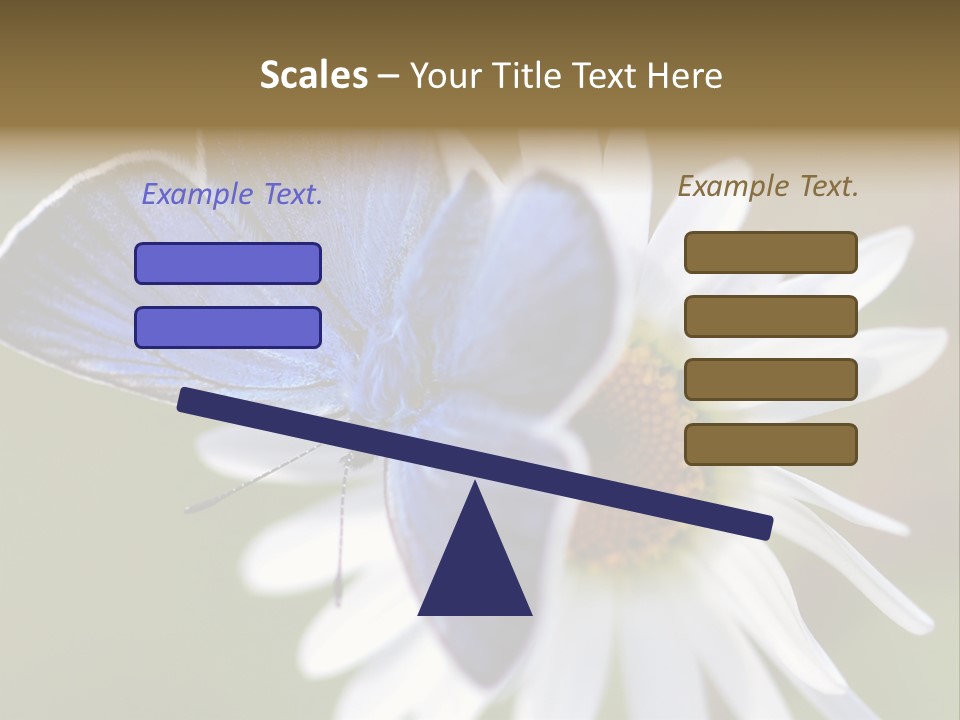 Closeup Botany Rain PowerPoint Template
