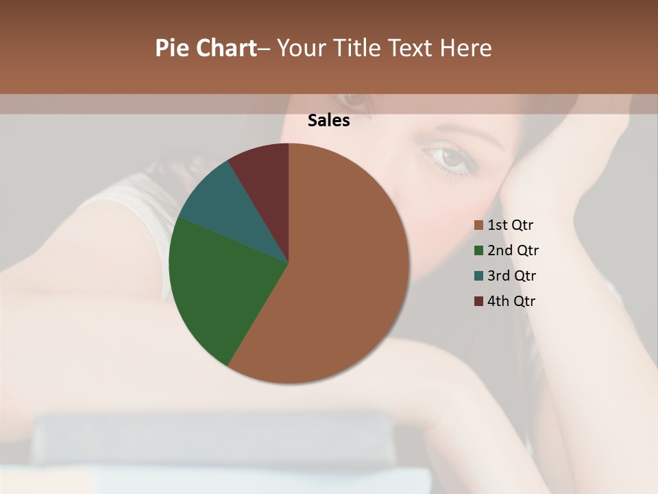 Book School Girl PowerPoint Template