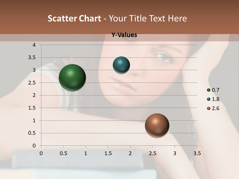 Book School Girl PowerPoint Template