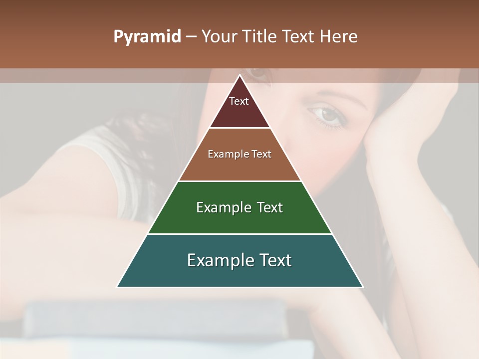 Book School Girl PowerPoint Template