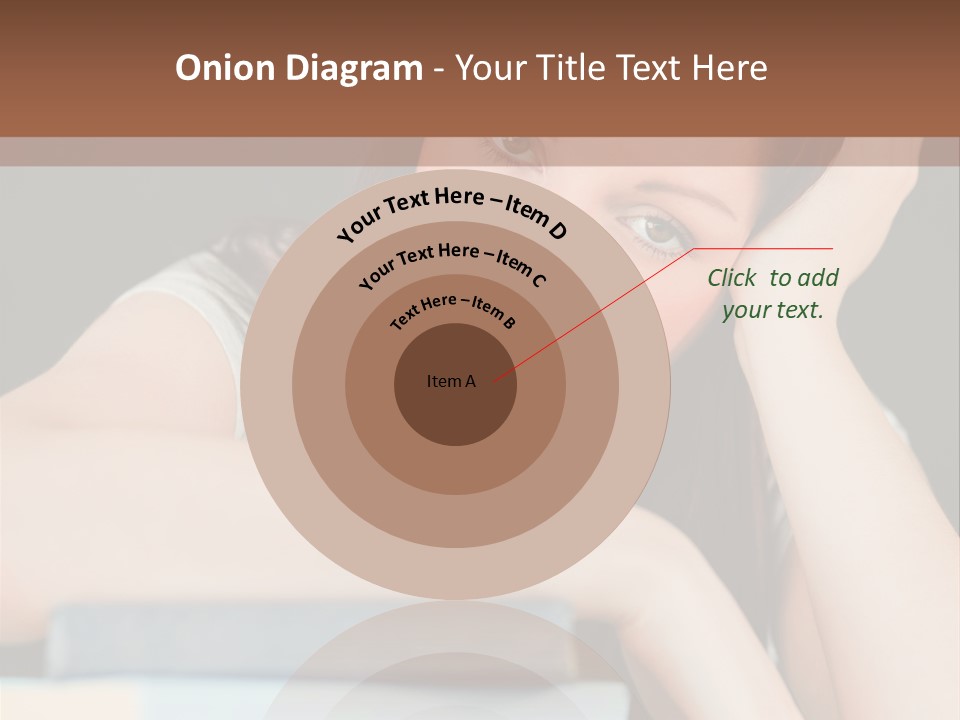 Book School Girl PowerPoint Template