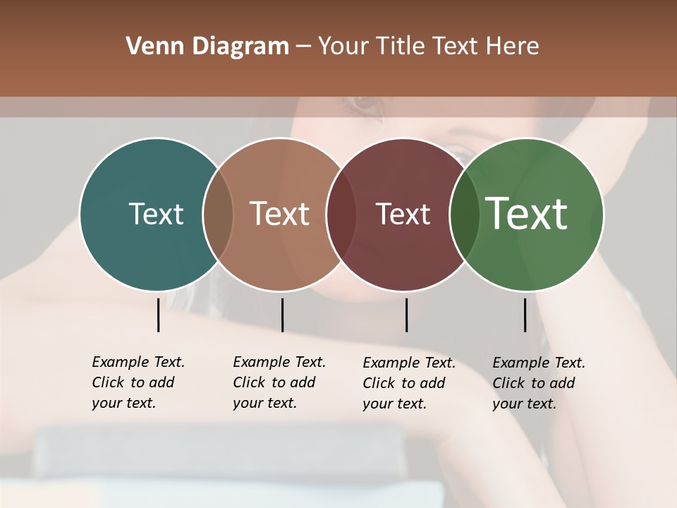 Book School Girl PowerPoint Template