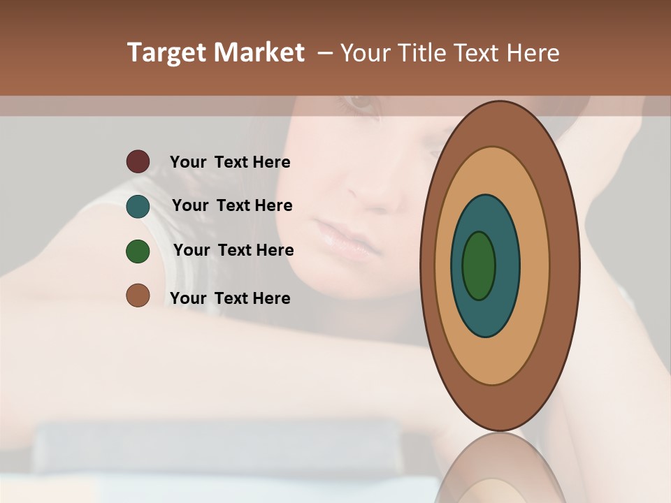 Book School Girl PowerPoint Template