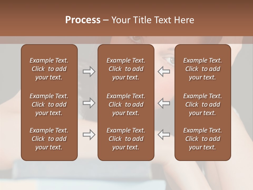 Book School Girl PowerPoint Template