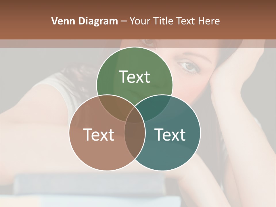 Book School Girl PowerPoint Template