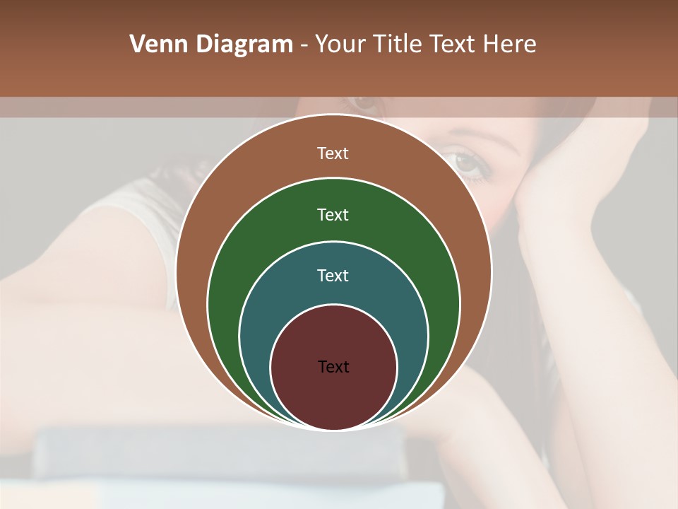 Book School Girl PowerPoint Template