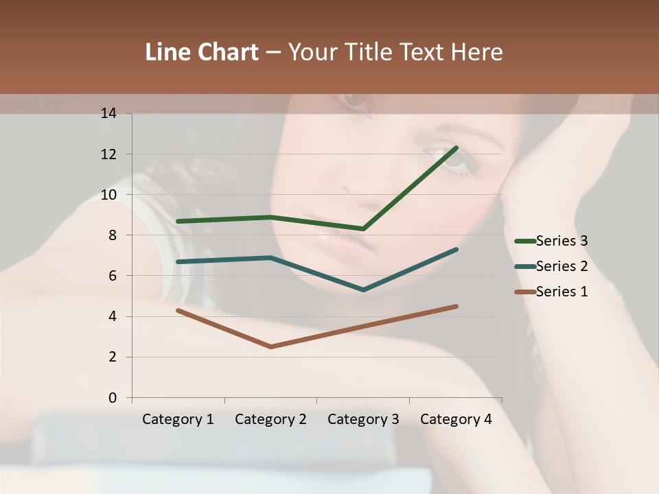 Book School Girl PowerPoint Template