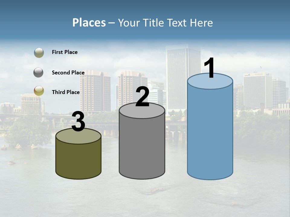 Civil War Monuments Tourism Urban PowerPoint Template