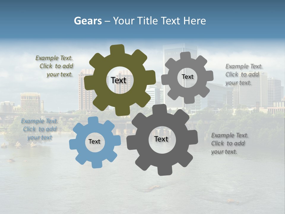 Civil War Monuments Tourism Urban PowerPoint Template