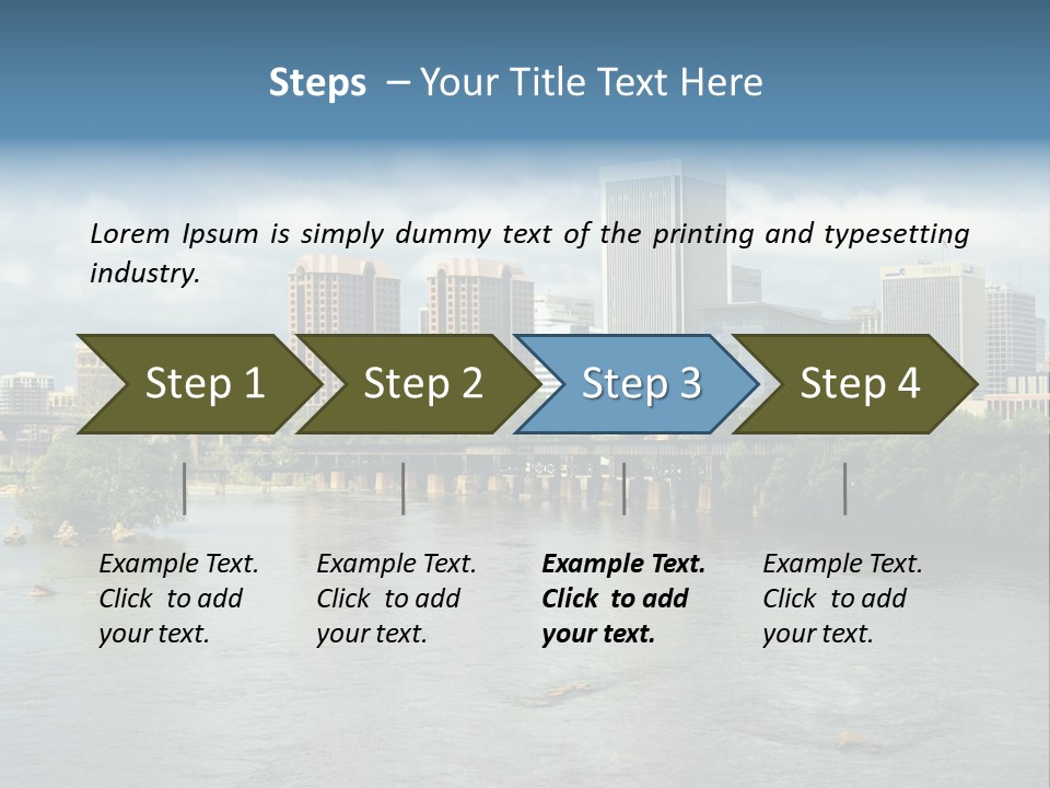 Civil War Monuments Tourism Urban PowerPoint Template