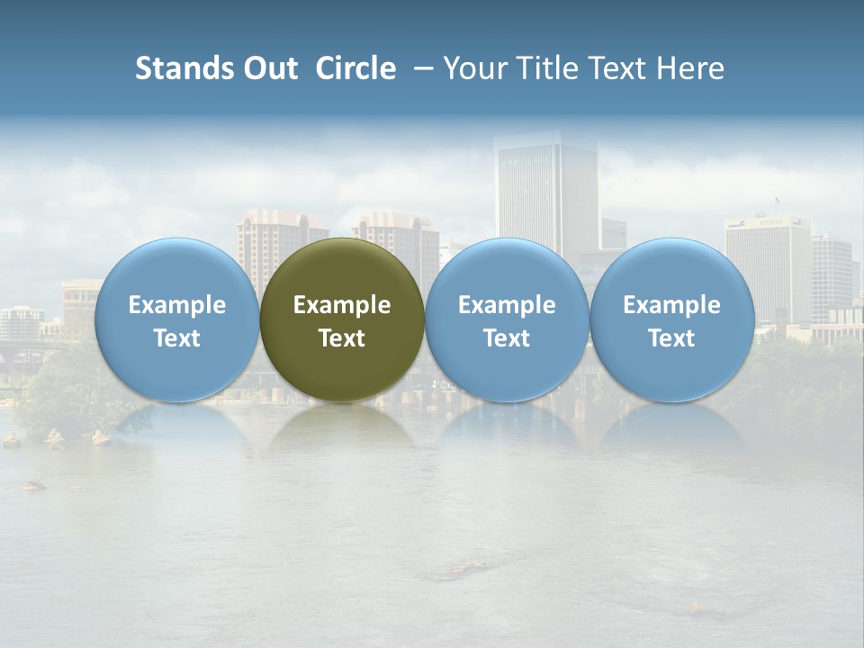 Civil War Monuments Tourism Urban PowerPoint Template