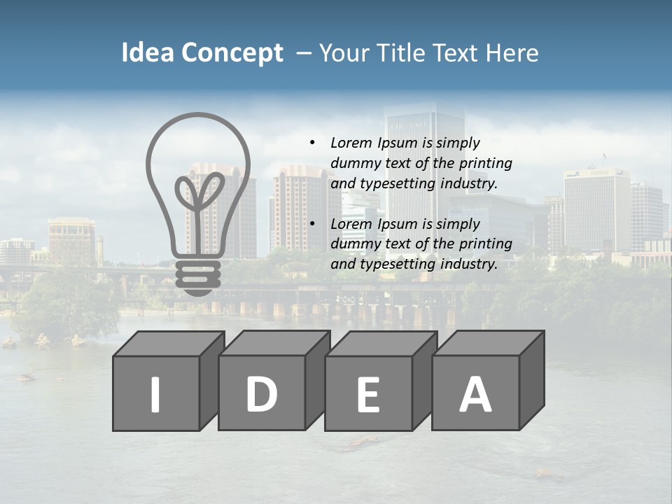 Civil War Monuments Tourism Urban PowerPoint Template