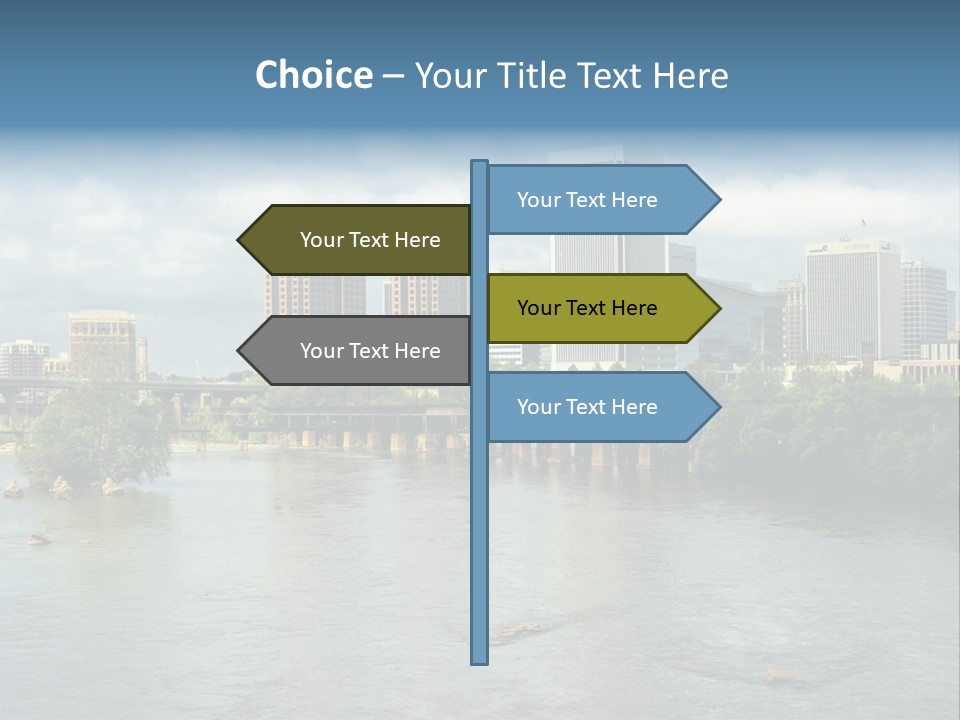 Civil War Monuments Tourism Urban PowerPoint Template