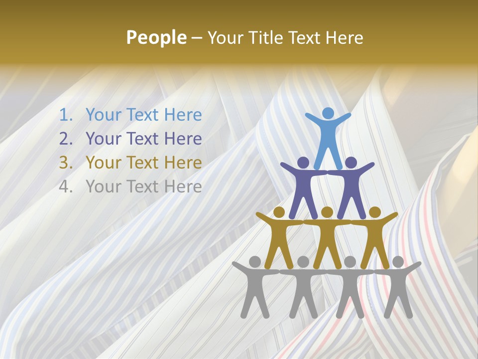 Hanging Male Life PowerPoint Template