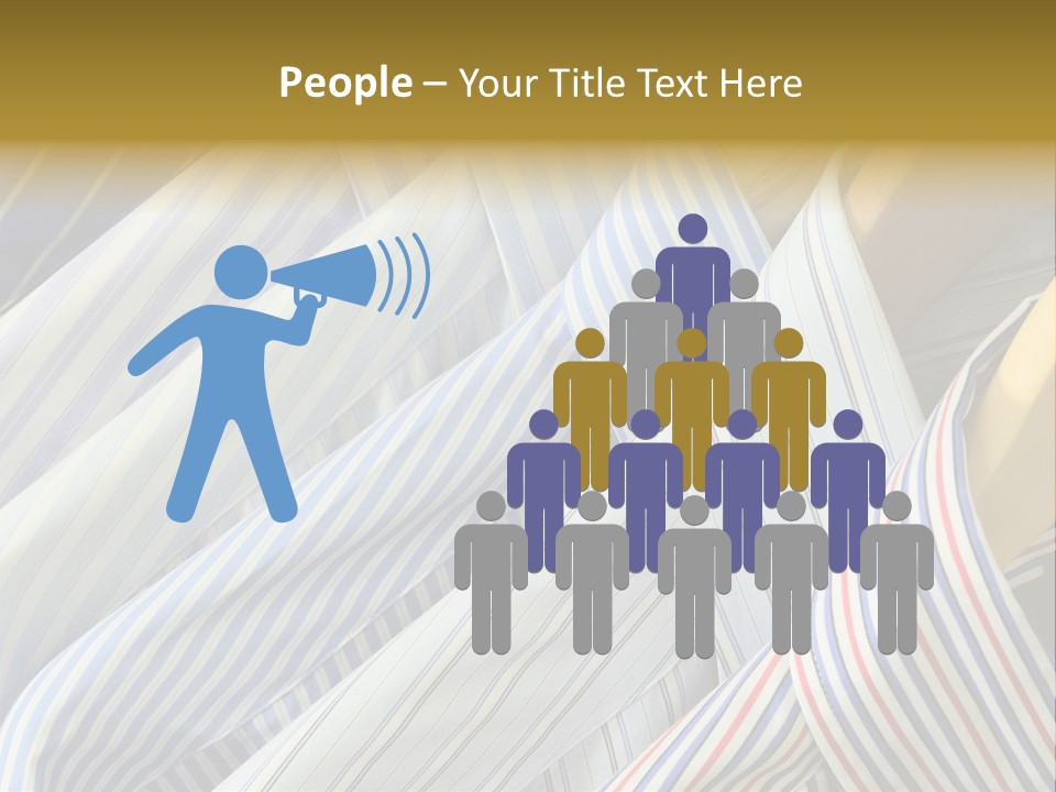 Hanging Male Life PowerPoint Template