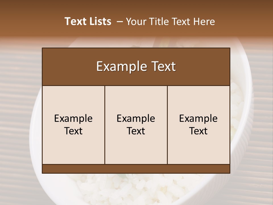Healthy Spring Tasty PowerPoint Template