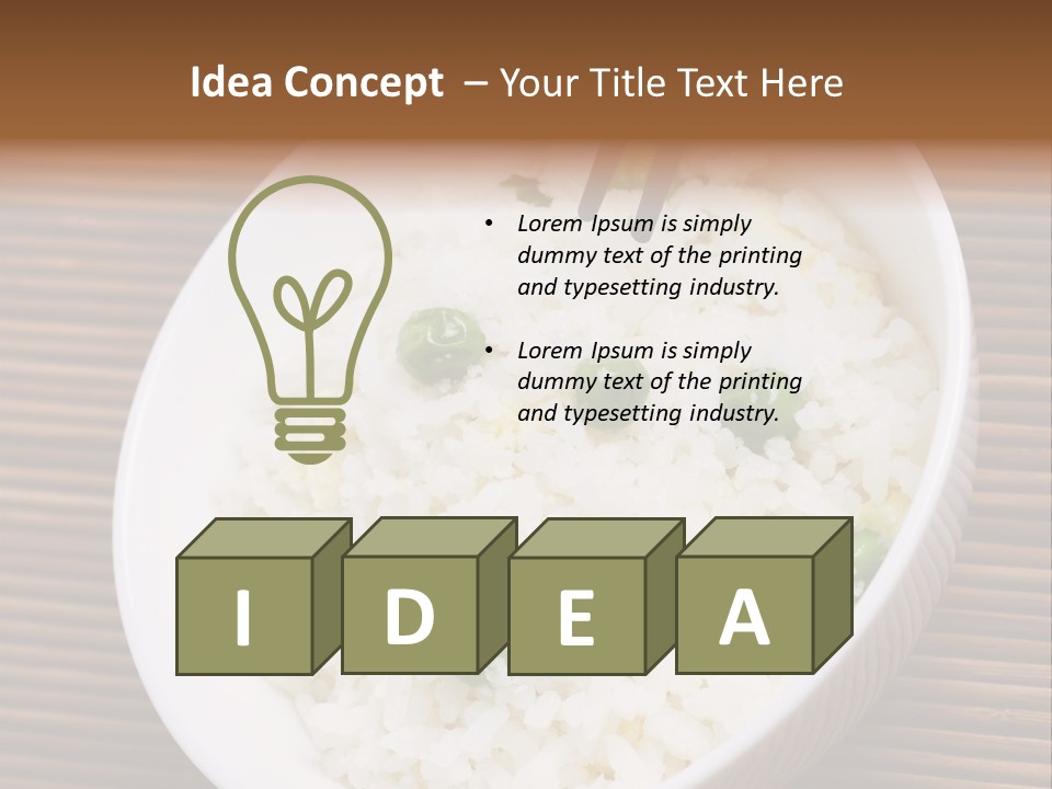 Healthy Spring Tasty PowerPoint Template