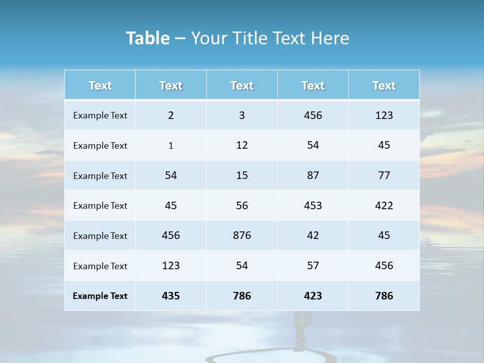 A Group Of Windmills Sitting On Top Of A Body Of Water PowerPoint Template