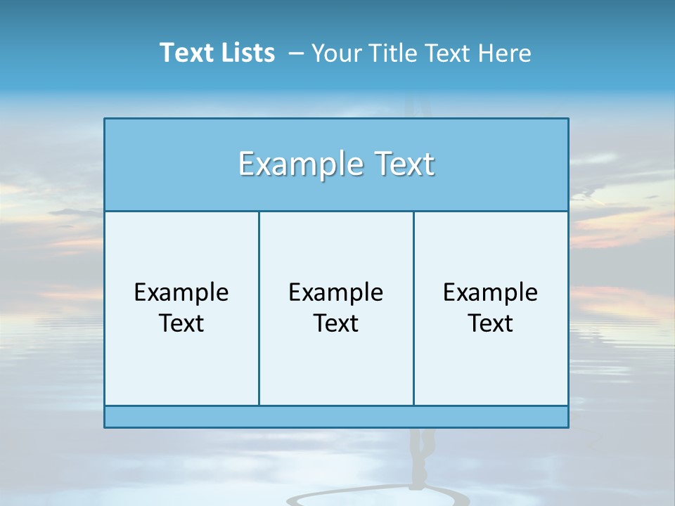 A Group Of Windmills Sitting On Top Of A Body Of Water PowerPoint Template