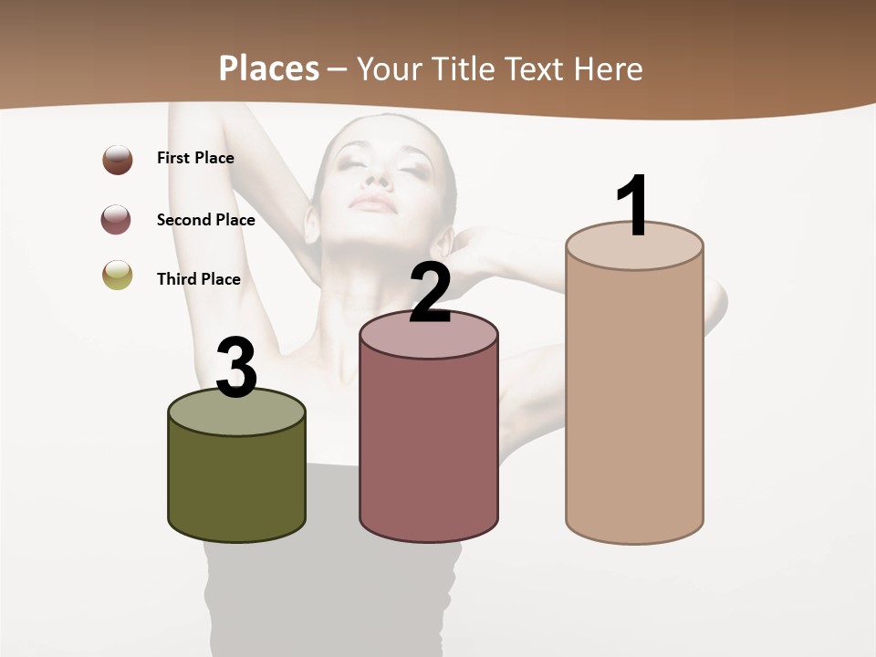 Flammable Engulfed Beauty PowerPoint Template