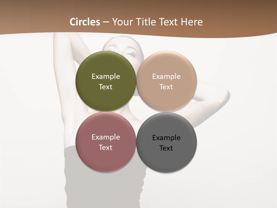 Flammable Engulfed Beauty PowerPoint Template