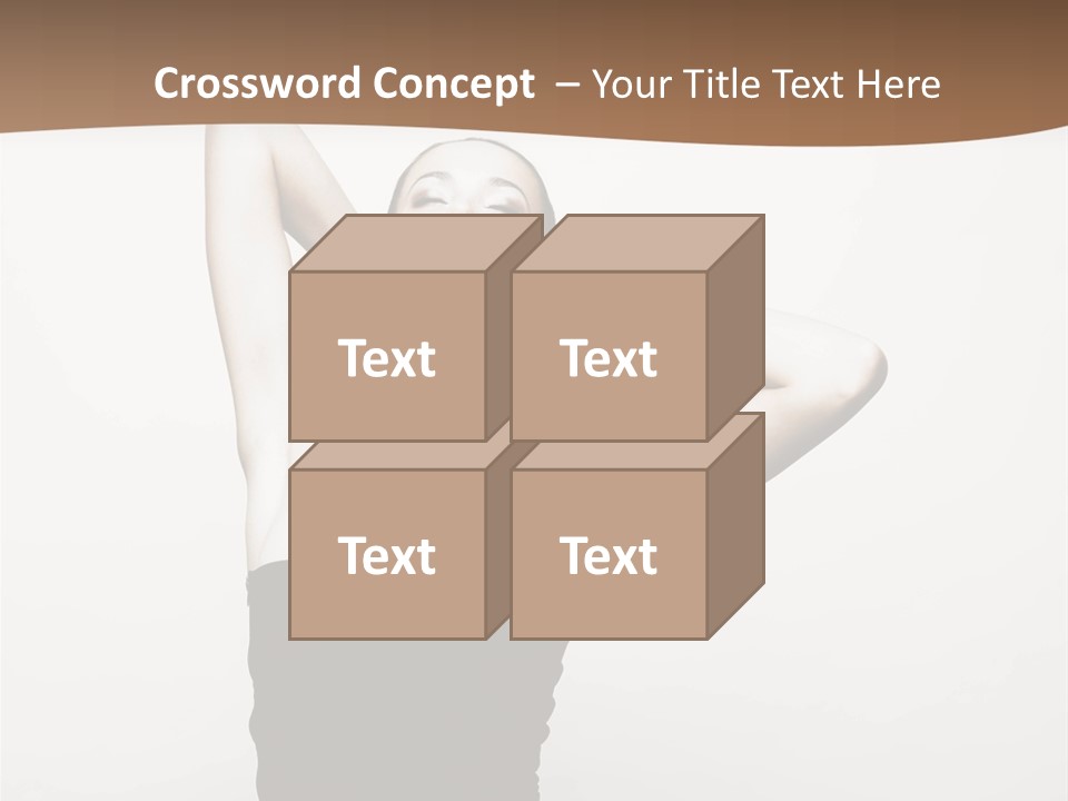 Flammable Engulfed Beauty PowerPoint Template