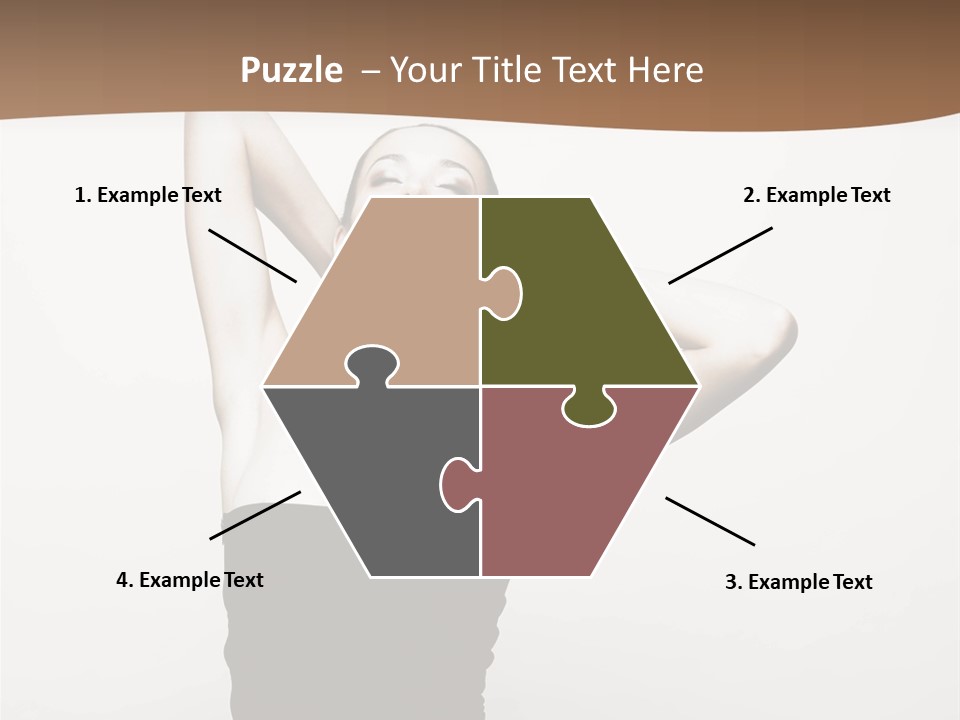 Flammable Engulfed Beauty PowerPoint Template