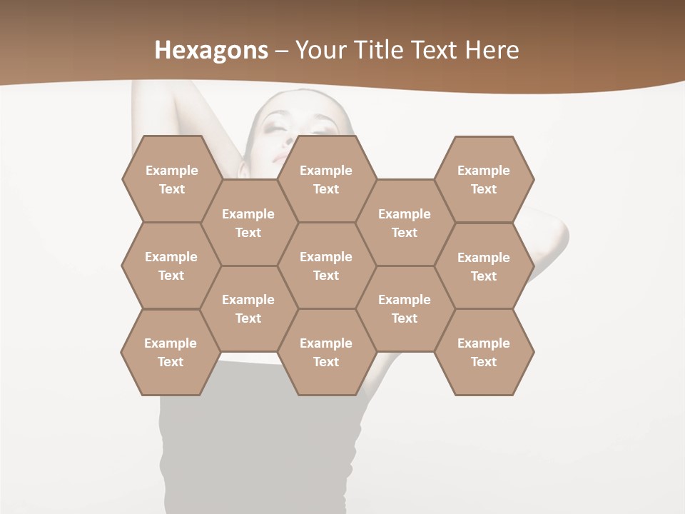 Flammable Engulfed Beauty PowerPoint Template