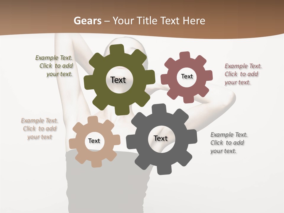 Flammable Engulfed Beauty PowerPoint Template