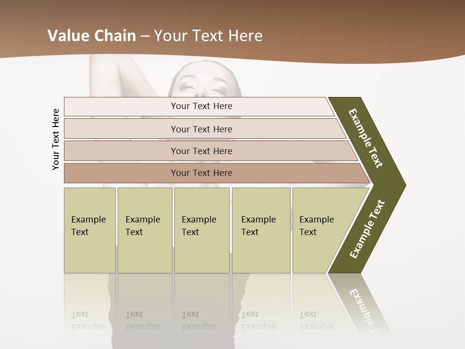 Flammable Engulfed Beauty PowerPoint Template