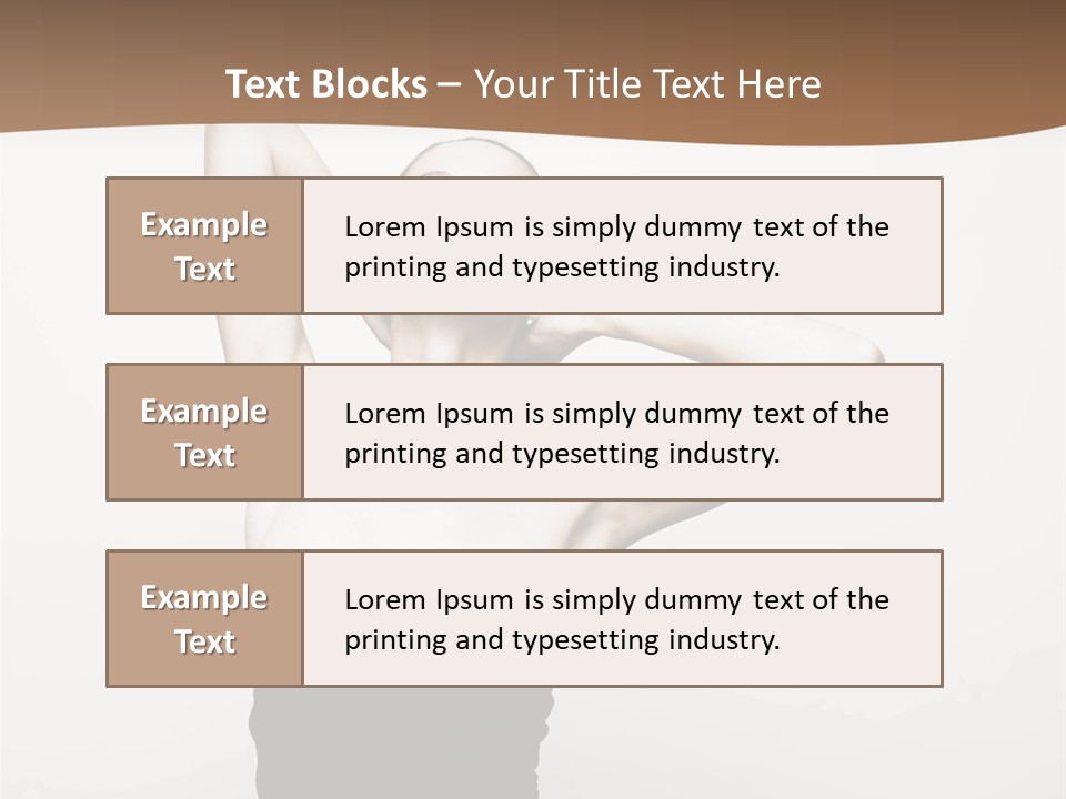 Flammable Engulfed Beauty PowerPoint Template