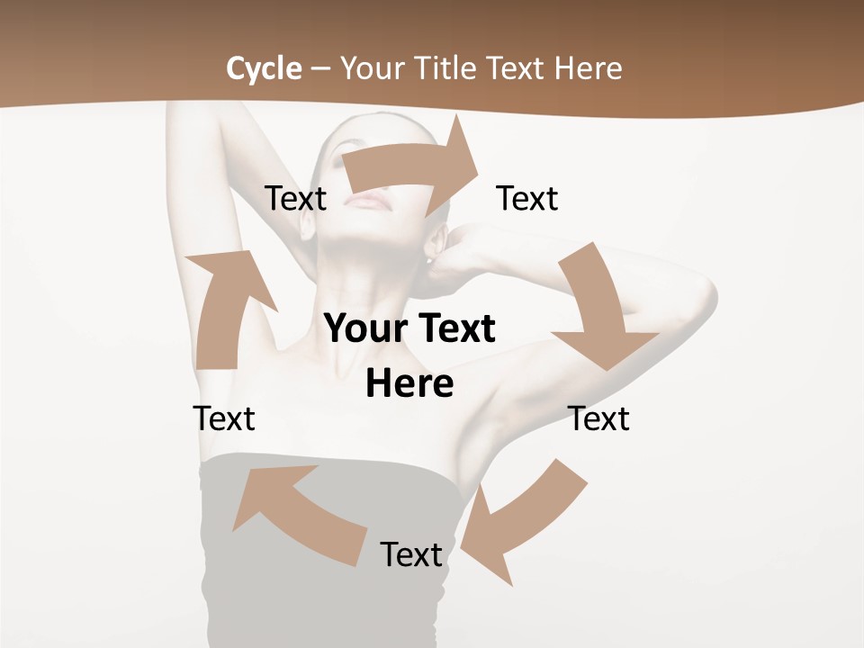 Flammable Engulfed Beauty PowerPoint Template