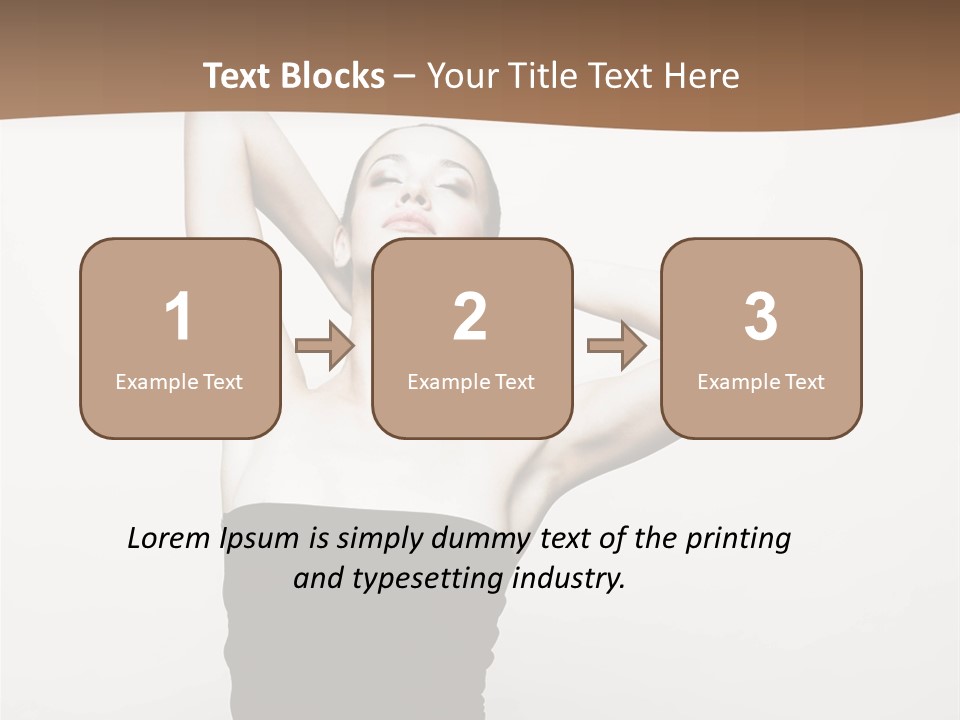 Flammable Engulfed Beauty PowerPoint Template