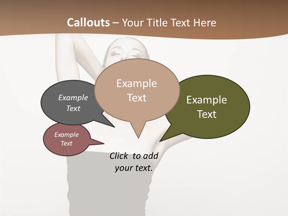 Flammable Engulfed Beauty PowerPoint Template