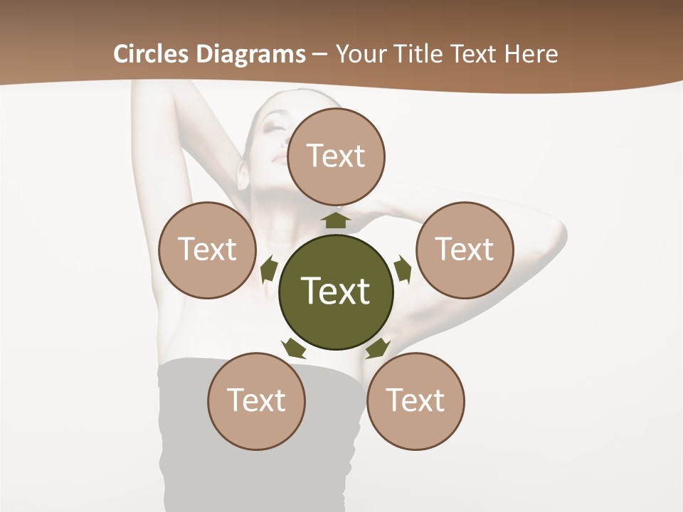 Flammable Engulfed Beauty PowerPoint Template