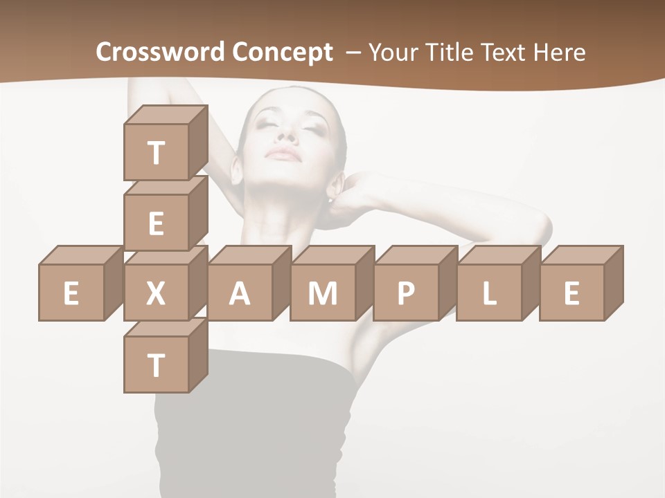 Flammable Engulfed Beauty PowerPoint Template