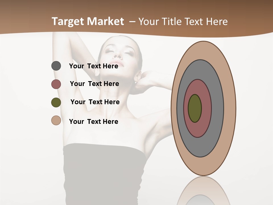 Flammable Engulfed Beauty PowerPoint Template