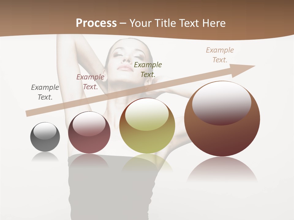 Flammable Engulfed Beauty PowerPoint Template