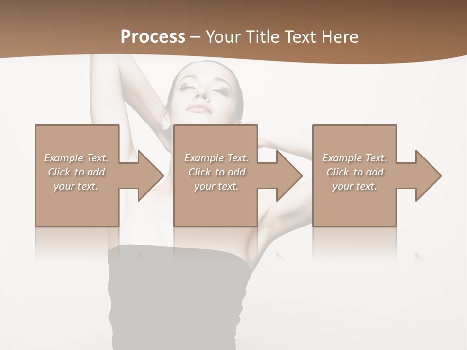 Flammable Engulfed Beauty PowerPoint Template