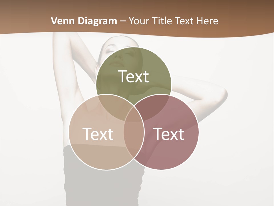 Flammable Engulfed Beauty PowerPoint Template