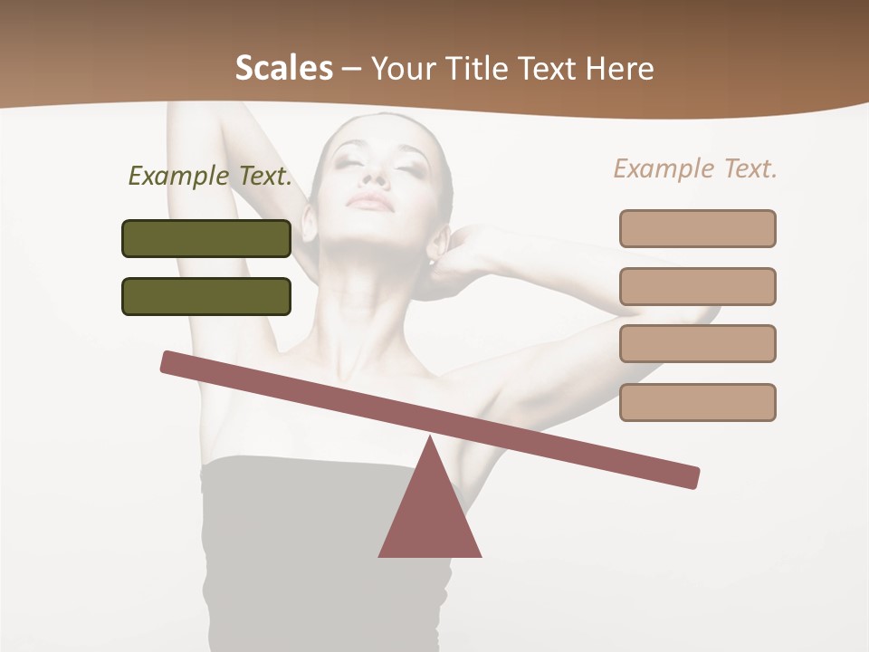 Flammable Engulfed Beauty PowerPoint Template