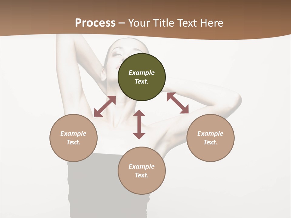 Flammable Engulfed Beauty PowerPoint Template