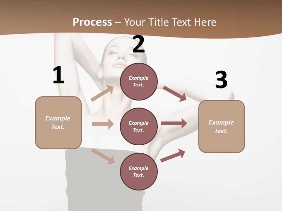 Flammable Engulfed Beauty PowerPoint Template